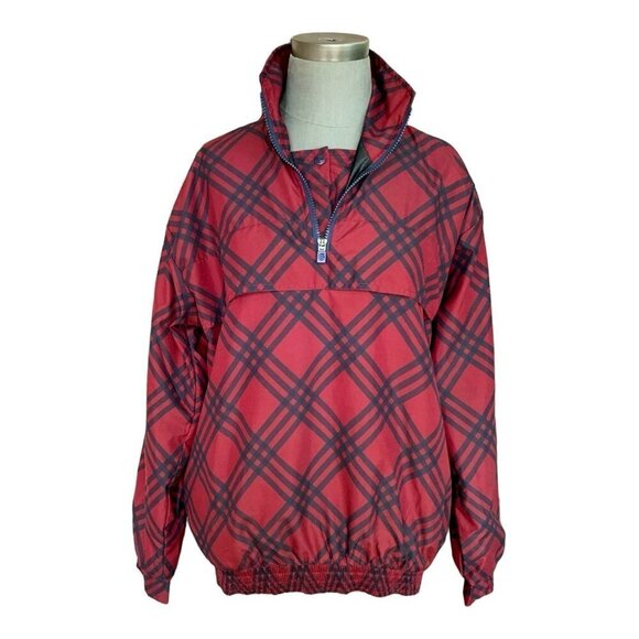 Women Jacket Sunderland ofScotland Cygnet Pullover Lightweight Plaid Golf Jacket - Picture 2 of 6